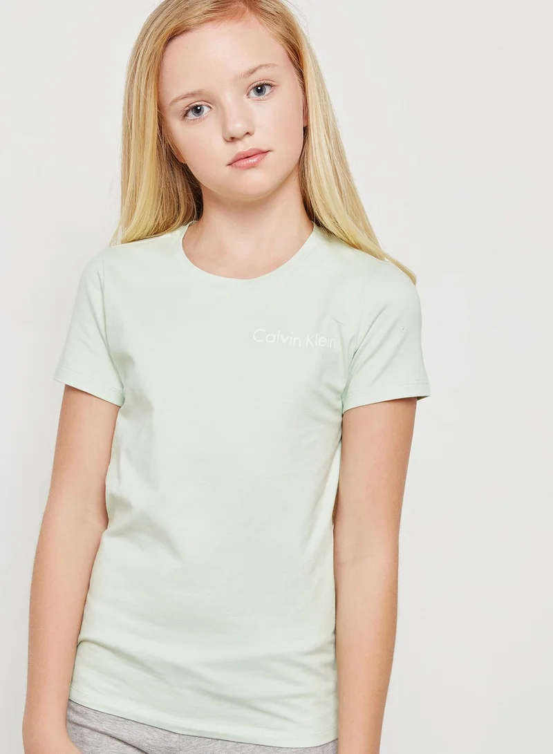 Calvin Klein Jeans Teen T-Shirt + Shorts Set