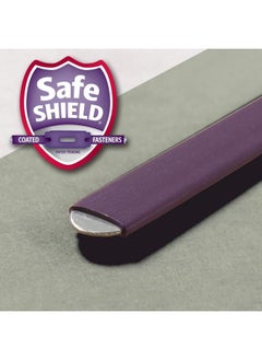 Smead Pressboard Classification File Folder With Safe Shield Fasteners 2 Dividers 2" Expansion Letter Size Gray Green 10 Per Box (14076)  - Image 5
