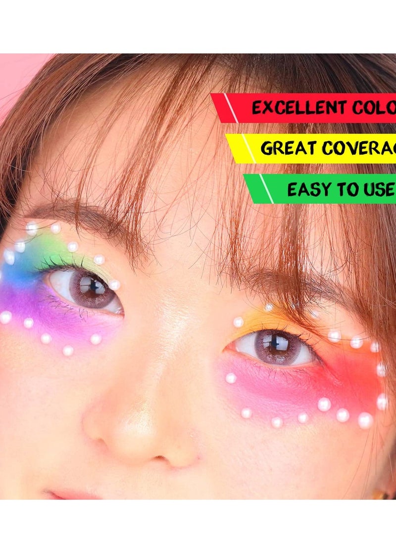 Bowitzki Bowitzki Professional Makeup Eye Primer Set Eyeshadow Base 10 Colors Eye Paint Cruelty-Free And Paraben-Free Eye Primer Multifunction Makeup Eye Shadow Colorful  - Image 4