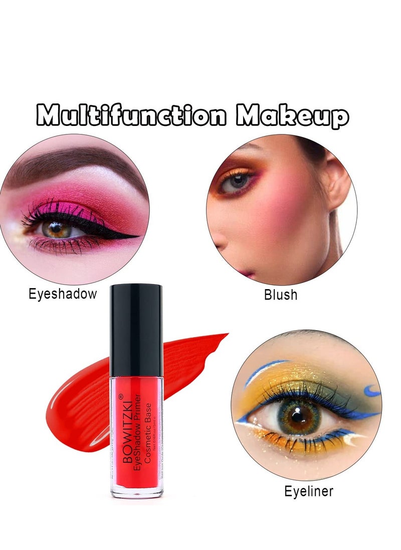 Bowitzki Bowitzki Professional Makeup Eye Primer Set Eyeshadow Base 10 Colors Eye Paint Cruelty-Free And Paraben-Free Eye Primer Multifunction Makeup Eye Shadow Colorful  - Image 3