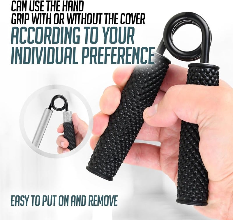 Logest Metal Hand Grip Strengthener 100LB-350LB No Slip Heavy-Duty Grip Strengthener with Gift Box, Great Wrist & Forearm Hand Exerciser, Home Gym, Hand Gripper Grip Strength Trainer - Image 3
