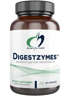 Designs for Health Digestzymes - Digestive Enzymes with Ox Bile & Betaine Hydrochloride (HCl with Pepsin) Digestion Supplement to Support Optimal Breakdown of Proteins, Fats + Carbohydrates (60 Caps) - pzsku/Z987929006F96D31C5FB8Z/45/_/1741000283/51110ef5-b3b8-443f-85d6-d1065fcdd74a