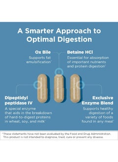 Designs for Health Digestzymes - Digestive Enzymes with Ox Bile & Betaine Hydrochloride (HCl with Pepsin) Digestion Supplement to Support Optimal Breakdown of Proteins, Fats + Carbohydrates (60 Caps) - pzsku/Z987929006F96D31C5FB8Z/45/_/1741000340/f947b516-3697-4a58-a92d-7d5555274119