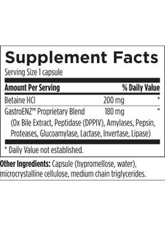 Designs for Health Digestzymes - Digestive Enzymes with Ox Bile & Betaine Hydrochloride (HCl with Pepsin) Digestion Supplement to Support Optimal Breakdown of Proteins, Fats + Carbohydrates (60 Caps) - pzsku/Z987929006F96D31C5FB8Z/45/_/1741000342/866cc894-fc56-4e7f-b4e3-417b03bcf81a