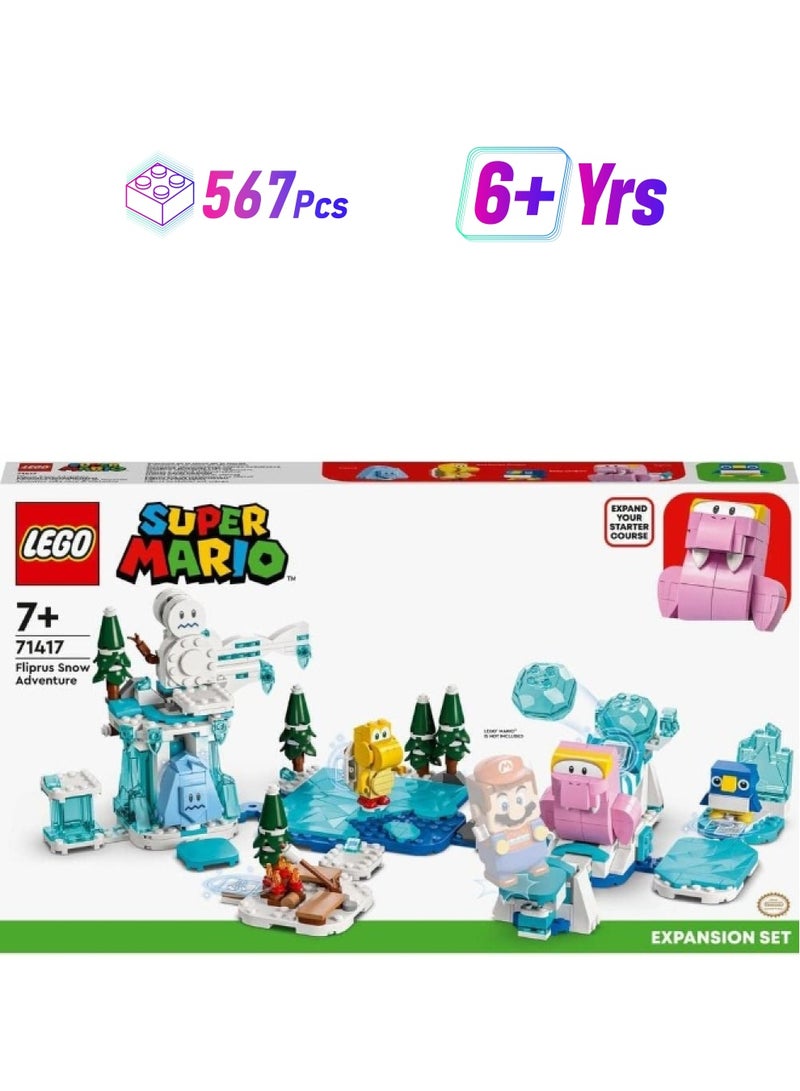 LEGO مجموعة توسيع مغامرة الثلج سوبر ماريو فليبرس من ليجو 71417 - Image 1