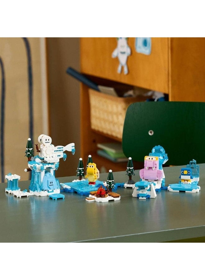 LEGO مجموعة توسيع مغامرة الثلج سوبر ماريو فليبرس من ليجو 71417 - Image 3