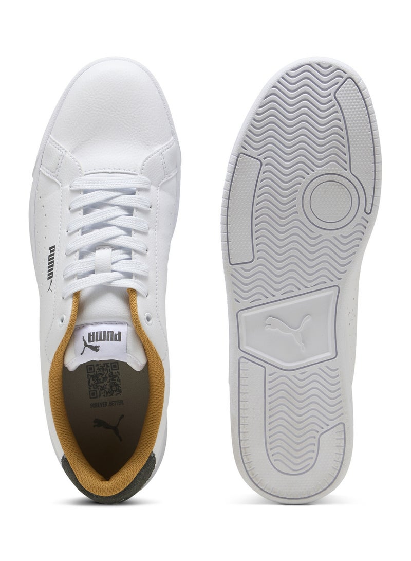 PUMA Grounded Perf Unisex White Sneakers - Image 4