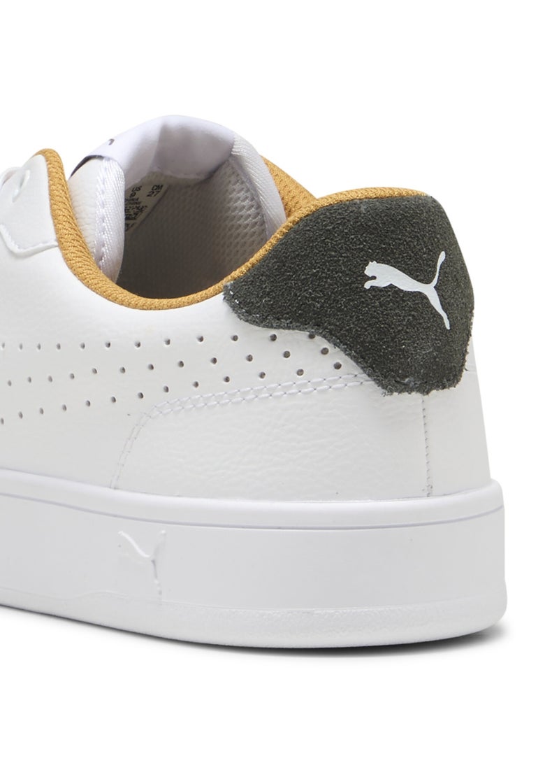 PUMA Grounded Perf Unisex White Sneakers - Image 2