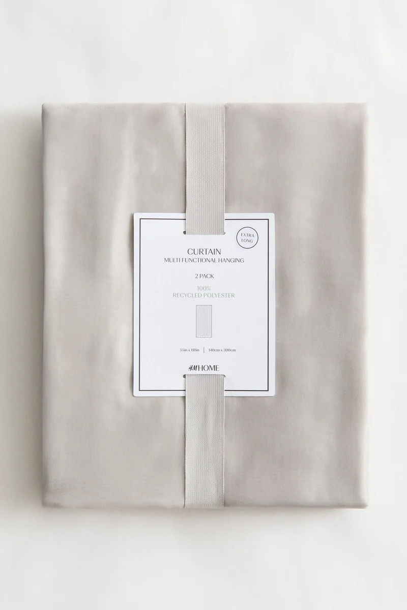 H&M 2-pack extra-long curtain lengths
