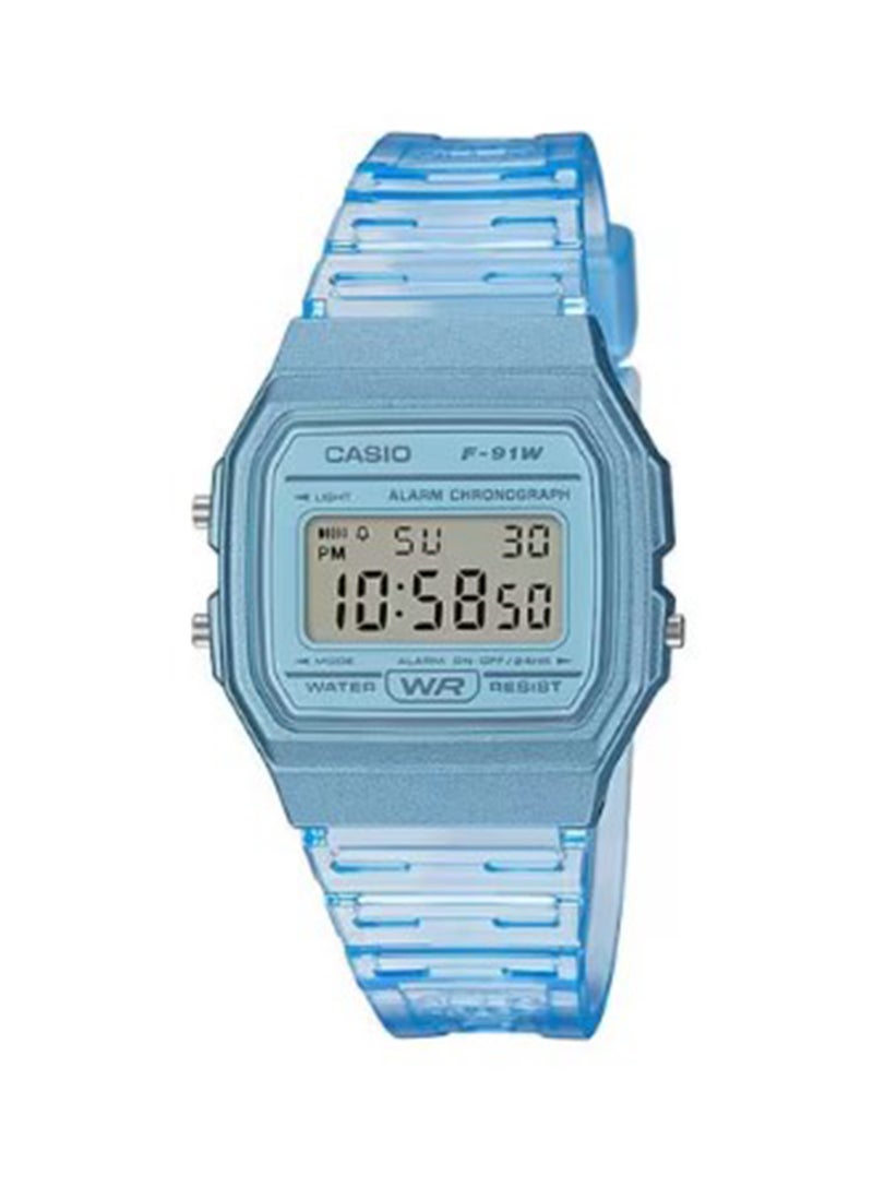 CASIO ساعة يد رقمية للنساء F-91WS-2DF - Image 1
