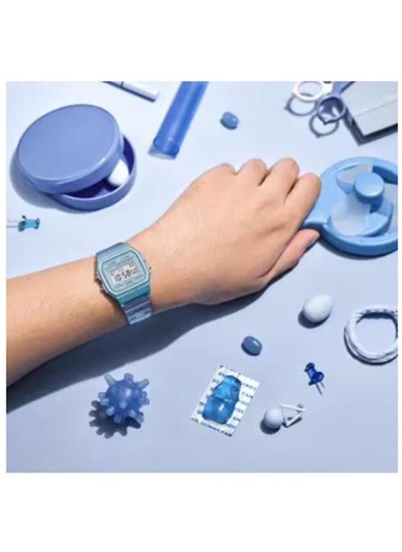 CASIO ساعة يد رقمية للنساء F-91WS-2DF - Image 3