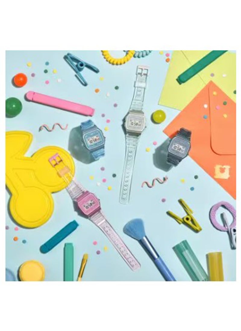CASIO ساعة يد رقمية للنساء F-91WS-2DF - Image 4
