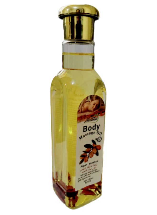 Nice Fresh Body Massage Oil Argan Essence - 180ml - Image 5