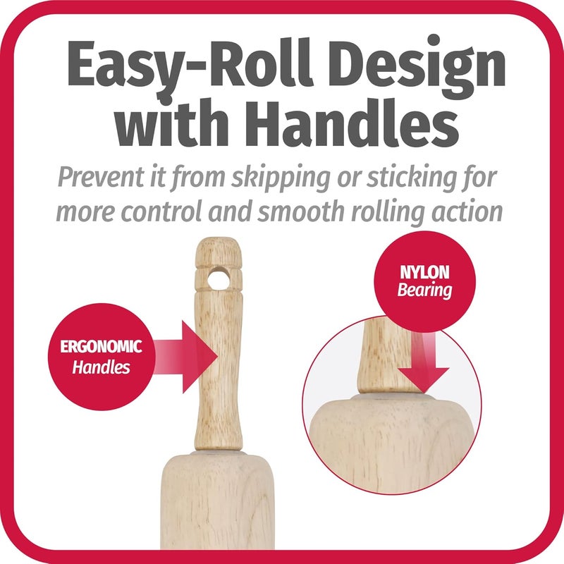 GoodCook Everyday Rolling Pin - Image 4