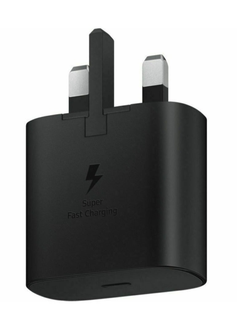 ELTRAZONE compatible Samsung UK Travel Adaptor (45W with USB type C Cable) Black  - Image 2