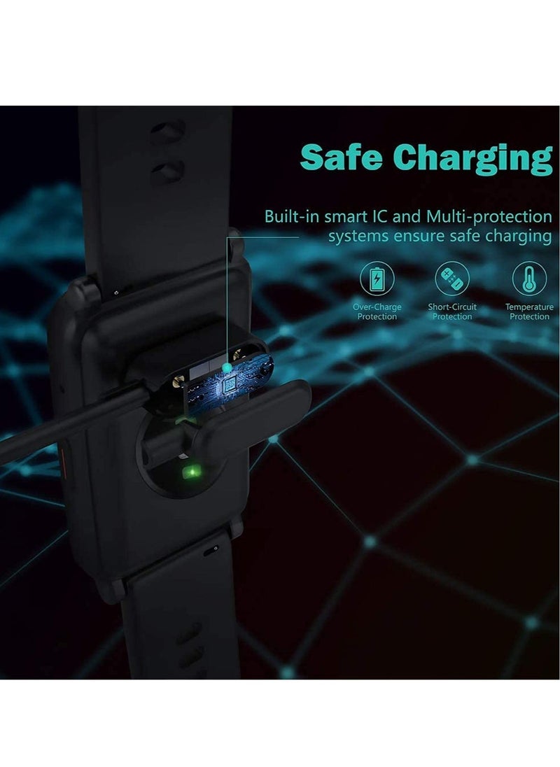 شاحن متوافق مع ساعة هواوي فيت، كابل شاحن واحد لقاعدة شحن USB لساعة هواوي فيت - Image 3