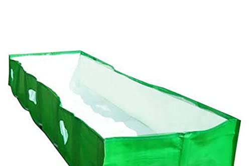SVE SIDDHI VINAYAK ENTERPRISES SVE SIDDHI VINAYAK ENTERPRISES Best 450 GSM HDPE Organic Vermi Compost Maker Bed 12ft x 4ft x 2ft Green Pack of 1 HDPE Vermicompost BedVermi Bed  - Image 3