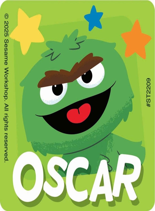 SmileMakers Sesame Street Characters 2.5" Stickers 100 ct - Image 5