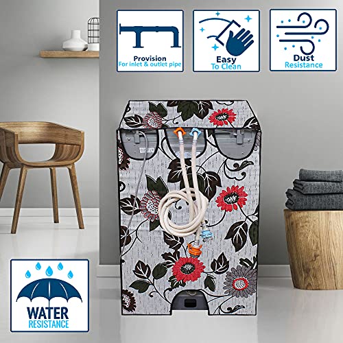 Star Weaves Top Load Washing Machine Cover Suitable for Whirlpool 6 kg, 6.2 Kg, 6.5 Kg, 7 Kg (58cms X 58cms X 88cms - FABKUM66 - Image 4