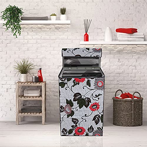 Star Weaves Top Load Washing Machine Cover Suitable for Whirlpool 6 kg, 6.2 Kg, 6.5 Kg, 7 Kg (58cms X 58cms X 88cms - FABKUM66 - Image 5