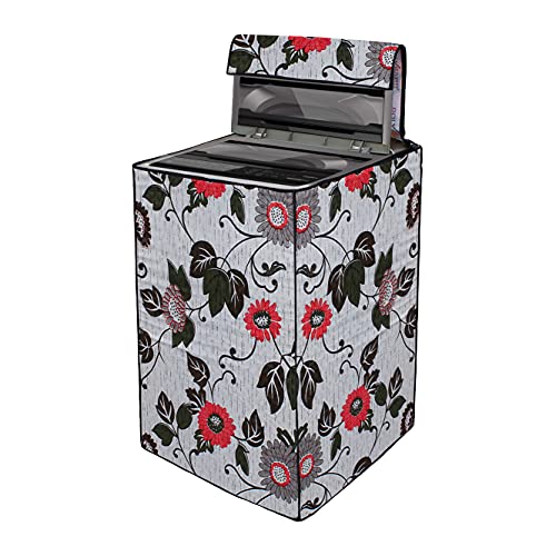 Star Weaves Top Load Washing Machine Cover Suitable for Whirlpool 6 kg, 6.2 Kg, 6.5 Kg, 7 Kg (58cms X 58cms X 88cms - FABKUM66 - Image 1