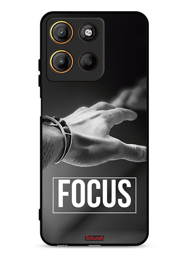 Tolwak Motorola Moto G15 Protective Case Cover Focus