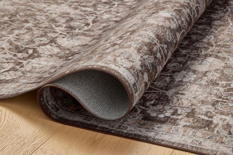 Loloi مجموعة لولو آميبر لويس جوزي JOS-02 الأرضي/الطبيعي 2'-6" x 7'-6"، ارتفاع كومة .13"، تصميم منخفض، قابل للغسل في الآلة، سجادة عداء - Image 5