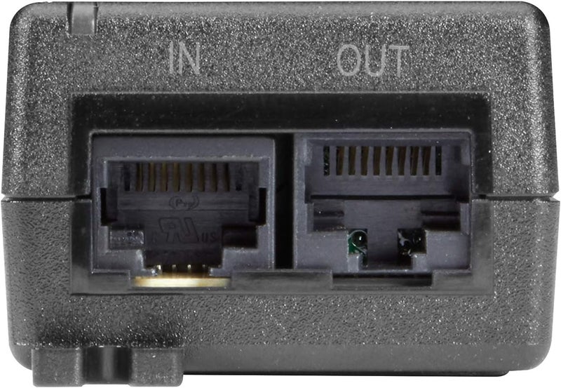Black Box حقن إيثرنت جيجابت 10/100/1000BASE-T RJ45 POE+ - 802.3at، 1-منفذ / LPJ001A-T-R2 / - Image 2
