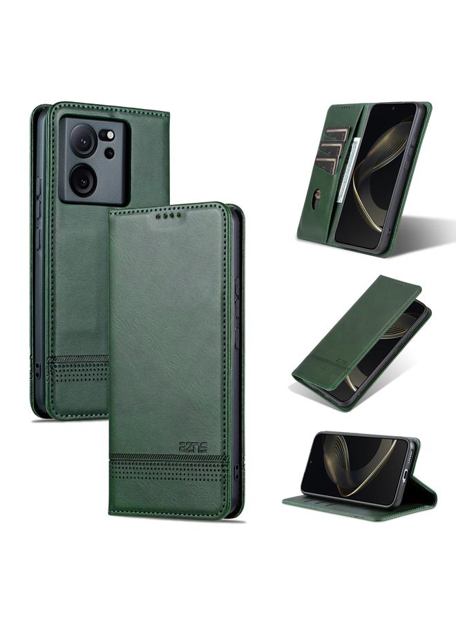 The Bros Case For Xiaomi Redmi K60 Ultra/Mi 13T/13T Pro Magnetic Calf Texture Flip Leather Phone Case