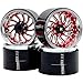 HOBBYSOUL 22 Beadlock Wheels Negative Offset Rims Wide 40mm for RC 110 Crawler SCX10 Capra TRX4 AMG 6x6 Upgrades HS701579 - Image 2