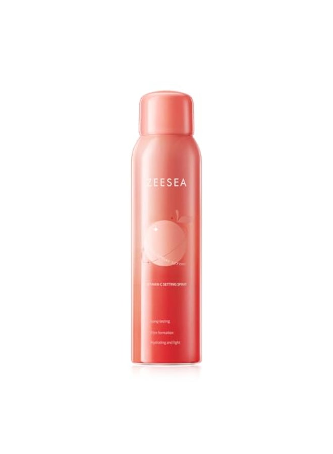 zeesea Vitamin C Hydrating Makeup Setting Spray for FaceWaterproof Make up Setting Fixer Mist type SprayLonglasting for 16 hoursOil Control 352 Fl oz 100 ml - Image 1
