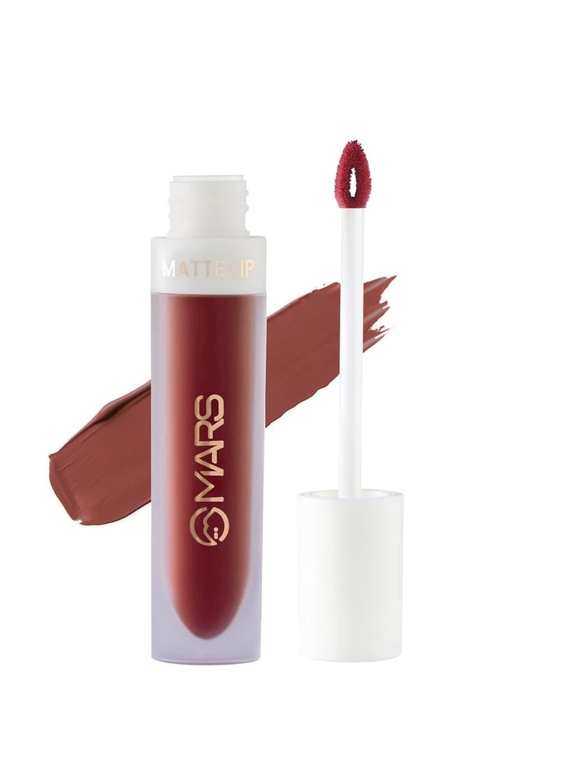 MARS Matte Liquid Lip Color Long Lasting 4.5 ml 02 Spill The Deets - Image 1