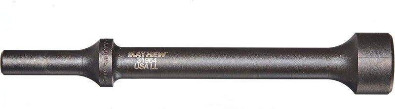 Mayhew Tools 31964 Pneumatic Hammer, 1" x 6" Concave, Black Oxide Finish - Image 1