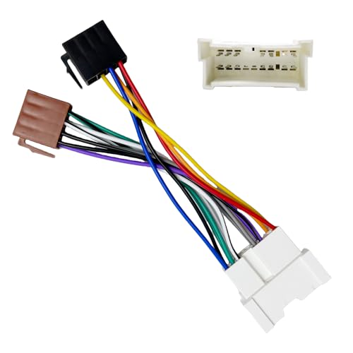 WildTundra 16Pin Aftermarket Wiring Harness for Hyundai 2001-2006, Kia 2002-2006 - 8Pin+8Pin Android Car Stereo Adapter for Elantra Sonata Amanti Rio ISO Radio Install - Image 1