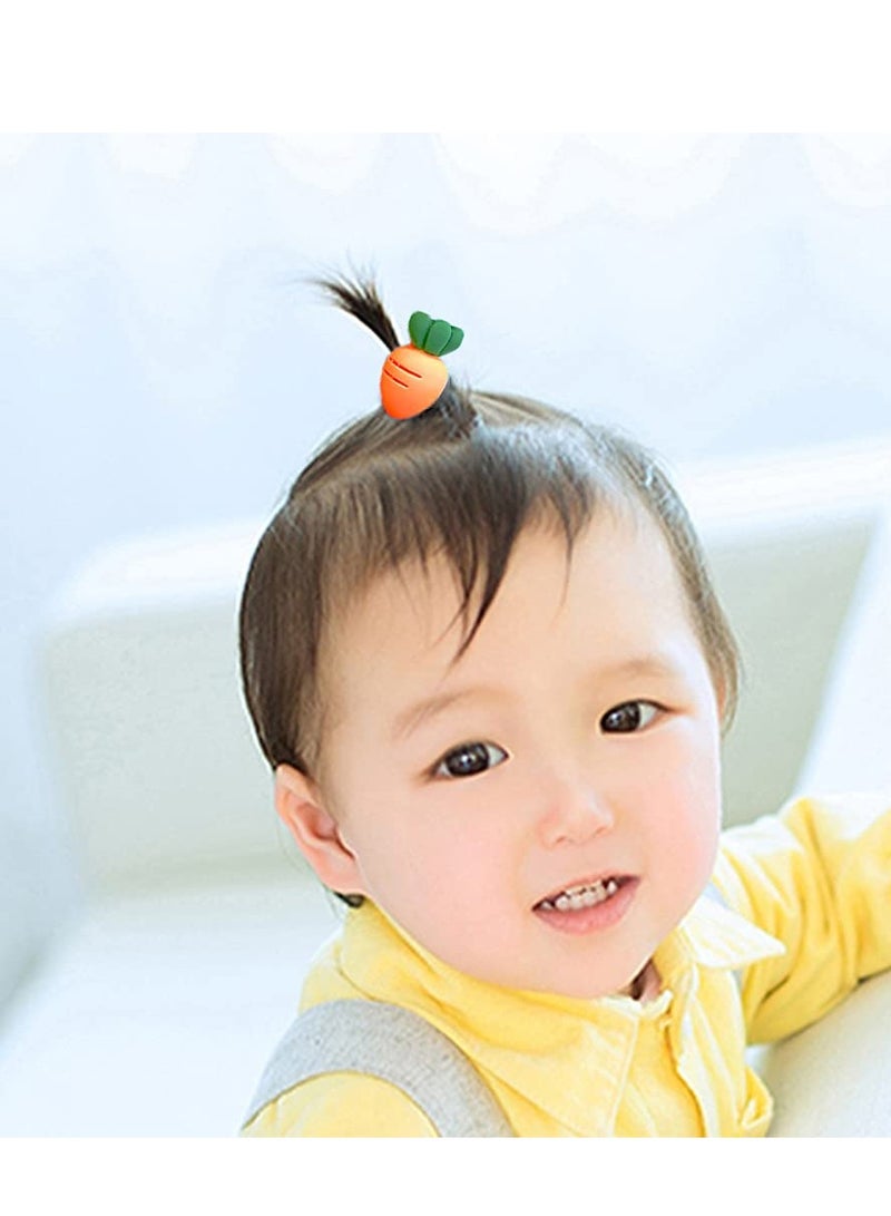 SYOSI Girls Hair Ties, Children Hair Ring, Mini Hair Bands for Fine, Curly Hair and Sensitive Scalps - Pain Free Hair Accessories for Men, Women, Girls and Boys 30pcs - Image 5