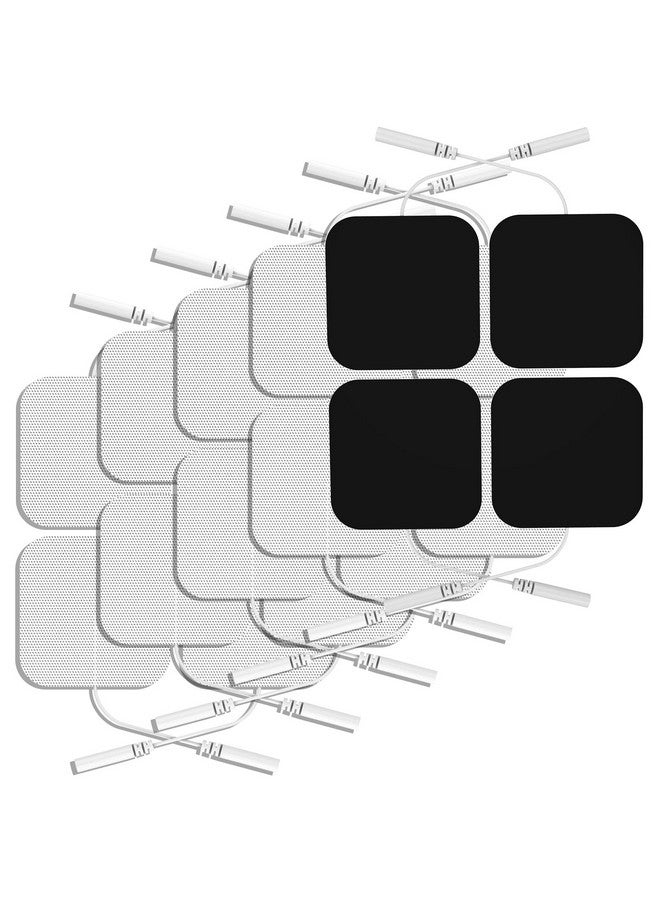 NURSAL Nit Replacement Pads, Nursal Reusable Tens Electrode Pads 2X2 20Pcs With Upgraded Self-Stick Performance For Electrotherapy, Compatible With Auvon Tens, Tens 7000 - Image 1