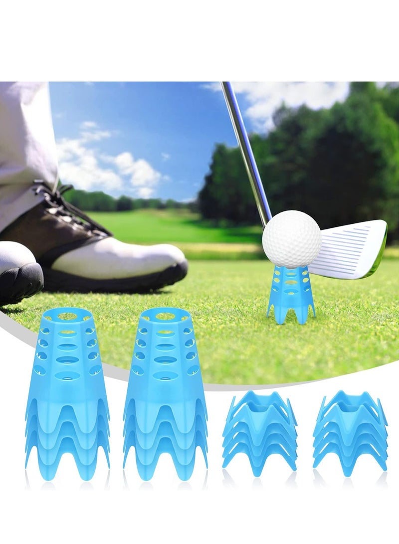 Oasisgalore Golf Simulator tees, 24Pcs Plastic Golf Mat Tees for Home, Outdoor, or Indoor Training and Practice on Winter.  - Image 4