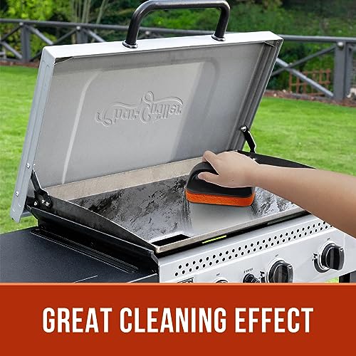 AWEASROY 6-Piece Griddle Cleaning Kit for Blackstone, Flat Top Grill Cleaning Kit Non-Scratch Scouring Pads for Kitchen - 5 Scrubber Pads and 1 Handle - Image 3
