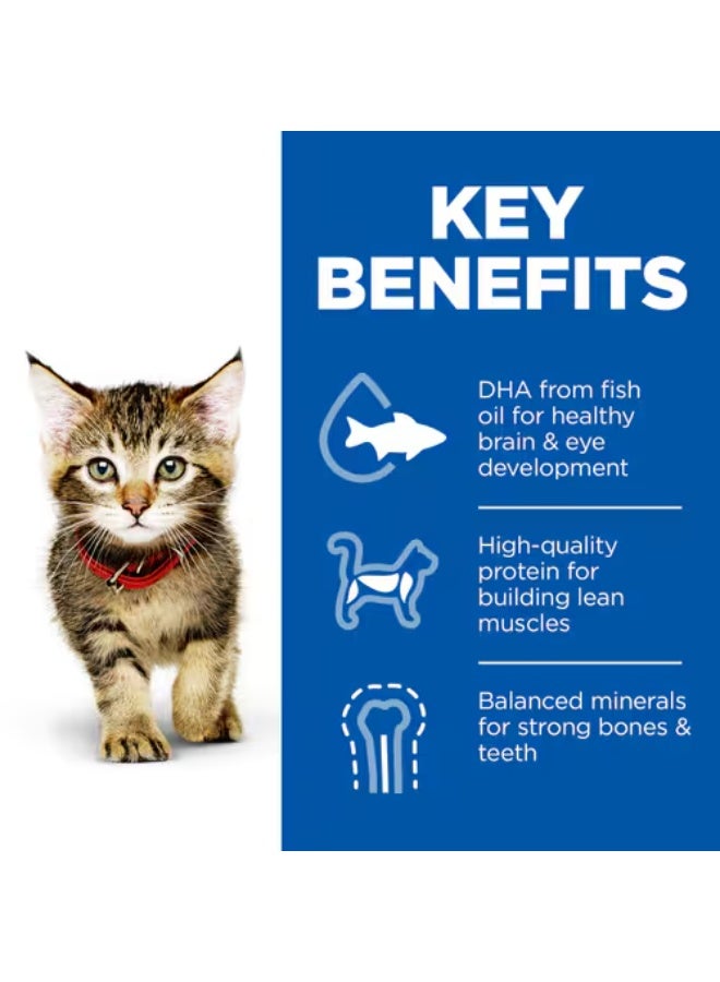 هيلز Hill’s Science Plan Tender Chunks In Gravy Kitten Chicken Wet Pouches 12x85g - Image 2