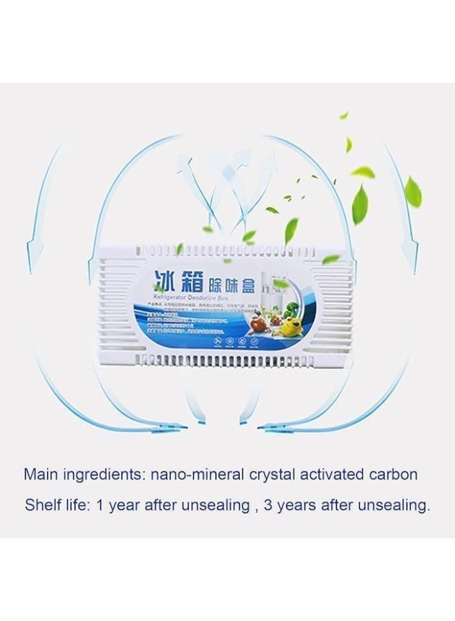 مزيل روائح الثلاجة وصندوق امتصاص الروائح الكريهة – لتنقية الهواء داخل الثلاجة وحفظ الطعام طازجًا – يمنع الروائح المختلطة ويحافظ على النظافة – قطعة واحدة - Image 5