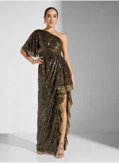 Amelia Rose One Should Cut Out Embellished Dress  - Image 4