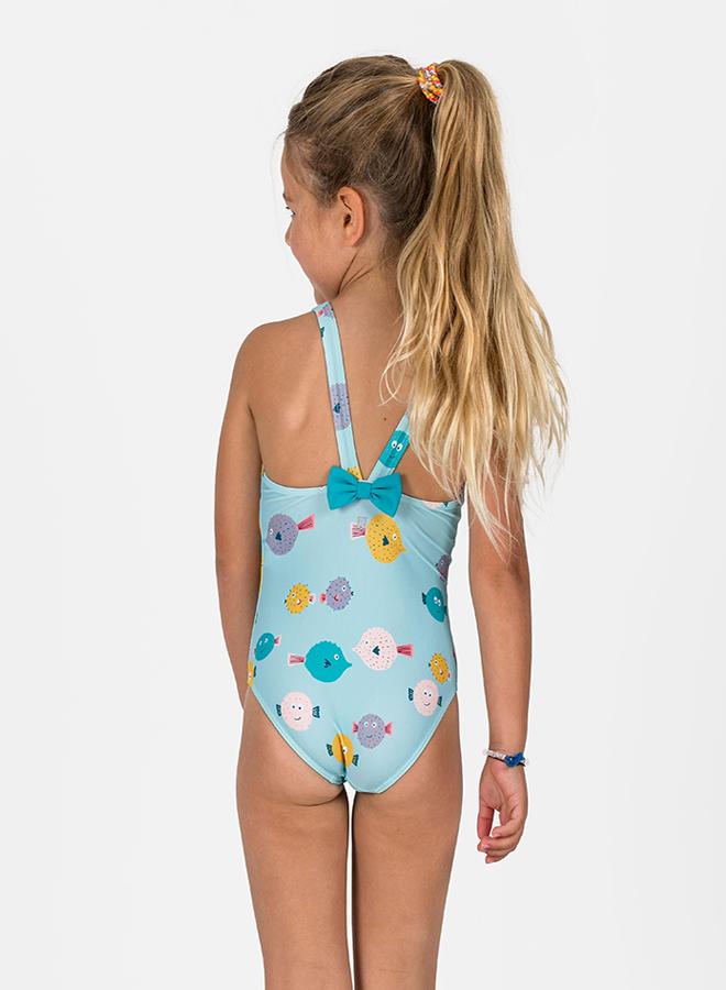 DECATHLON Baby / Girls' 1-piece swimsuit - fish print - Image 3