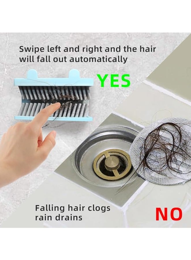 general Drain hair catcher shower wall mounted, hair collector, shower drain protector hairpin, shower hair collector bathroom gadgets - Image 3