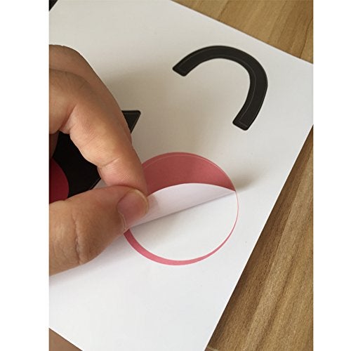 TAFLY 10 Sheets Facial Expressions Pregnancy Baby Bump Belly Stickers Maternity Week Stickers - Image 3