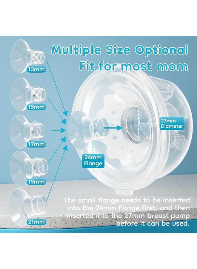 Dr.isla Breast Pump Flange Insert - 3 in 1 Flange Sizing Kit - Image 3