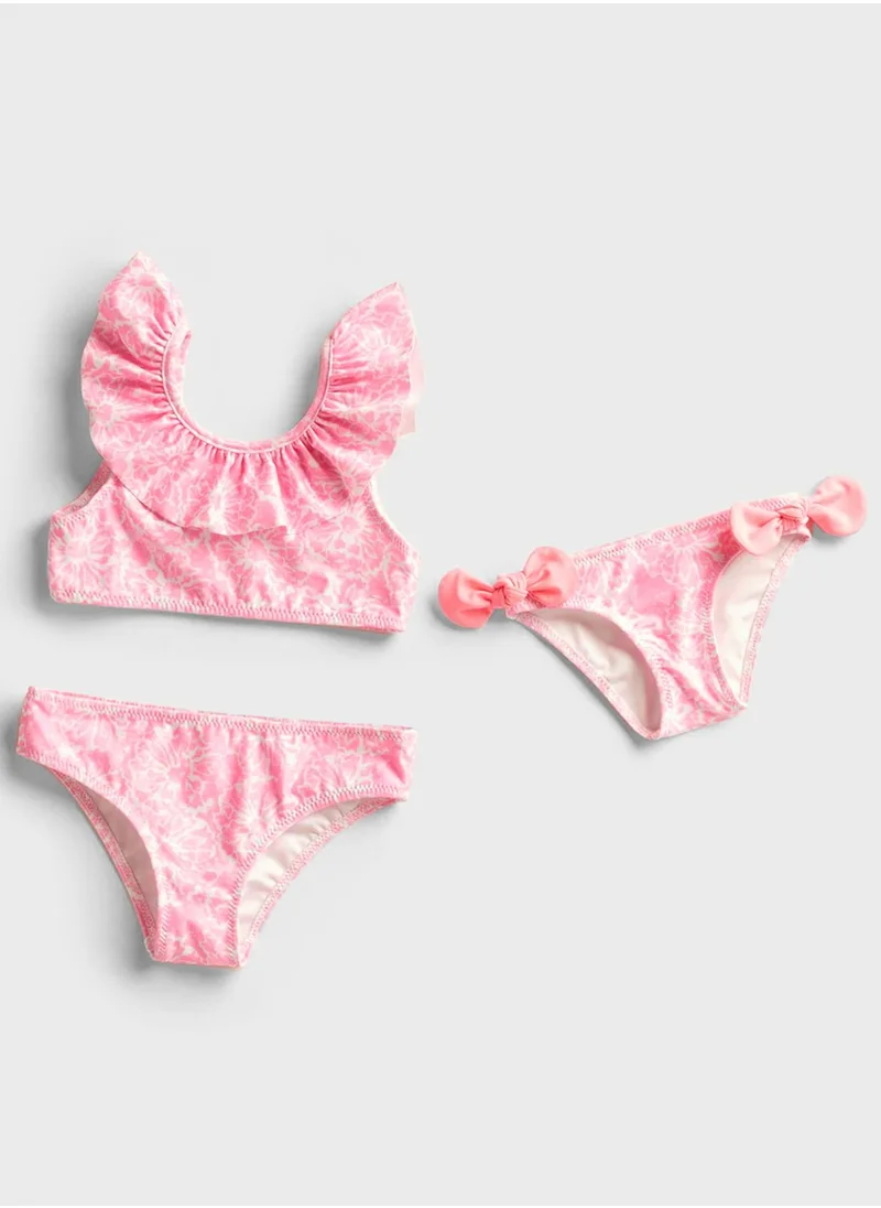MANGO Infant Floral Print Bikini Bottom