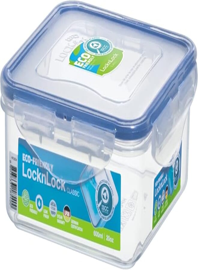 LocknLock Square Plastic Container 600ml