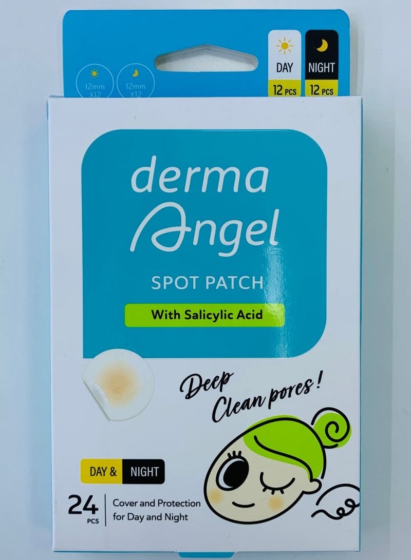 DERMA ANGEL Spot Patch with Salicylic Acid 24 pcs - Image 1