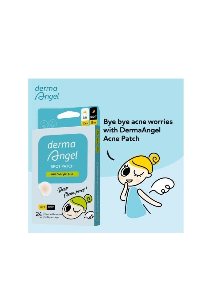 DERMA ANGEL Spot Patch with Salicylic Acid 24 pcs - Image 2