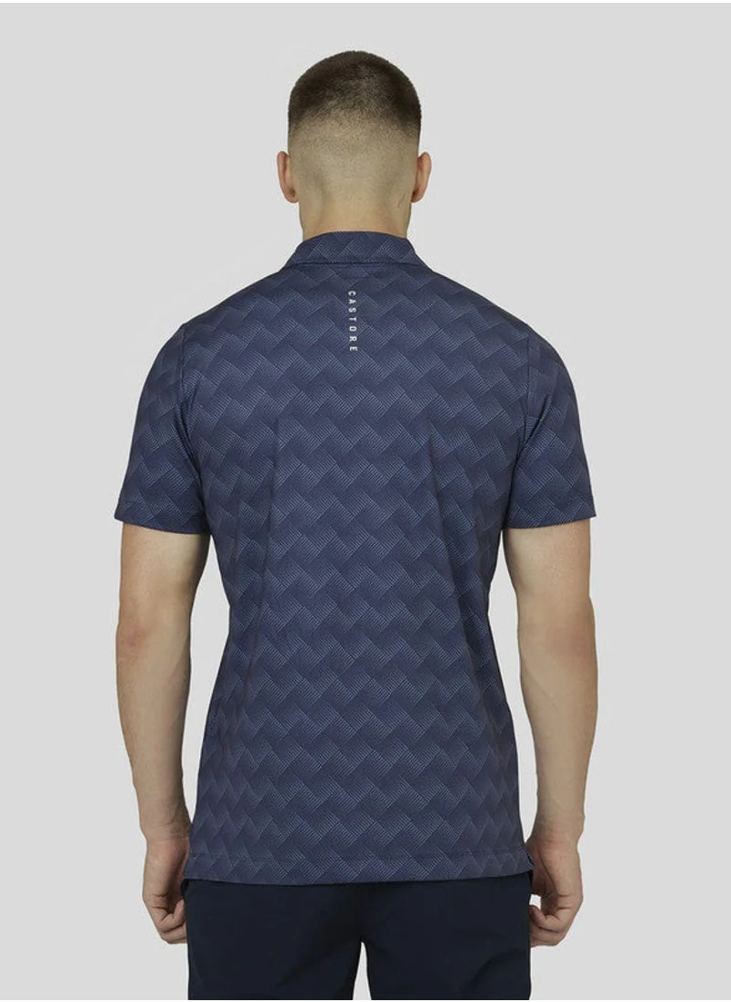 كاستور Men'S Engineered Knit Polo Top